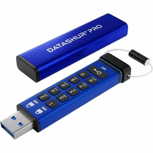 DATASHUR PRO USB3 256-BIT 4GB IS-FL-DA3-256-4 - ISFLDA32564